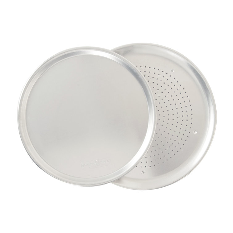 Nordic Ware 16" Silver Aluminum Hot Air Pizza Crisper Pan