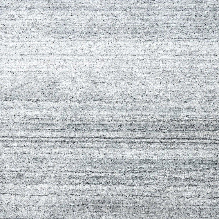 Heather Stripe Hand-Knotted Wool & Viscose 8' x 10' Area Rug