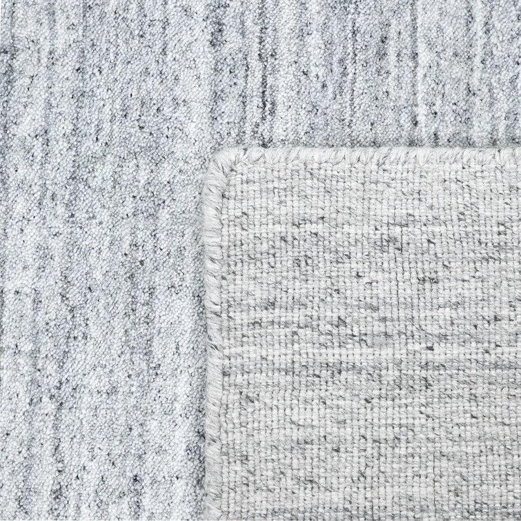 Heather Stripe Hand-Knotted Wool & Viscose 8' x 10' Area Rug
