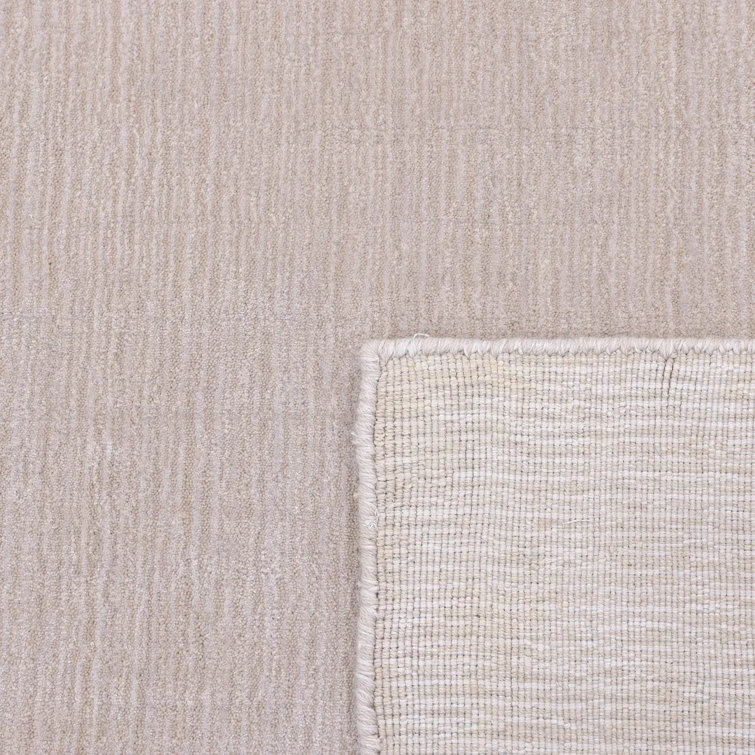 Lodhi Mist Gray Hand-Knotted Wool Area Rug 8' x 10'