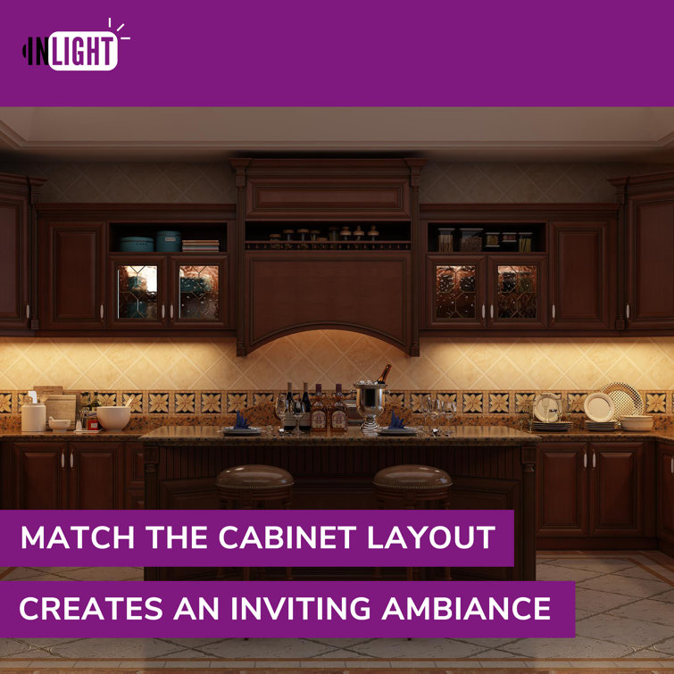 24-Inch Bronze Aluminum Swivel LED Under Cabinet Light