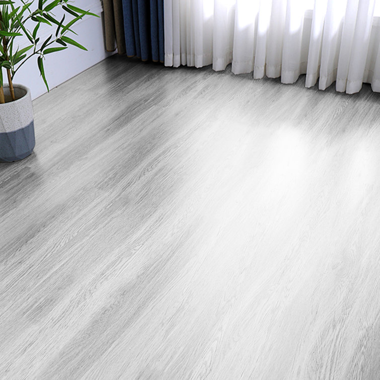 Light Gray Self-Adhesive Vinyl Floor Tiles with Water Protection