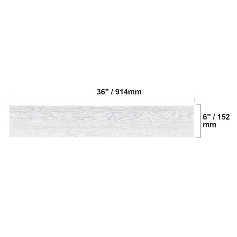 Light Gray Self-Adhesive Vinyl Floor Tiles with Water Protection