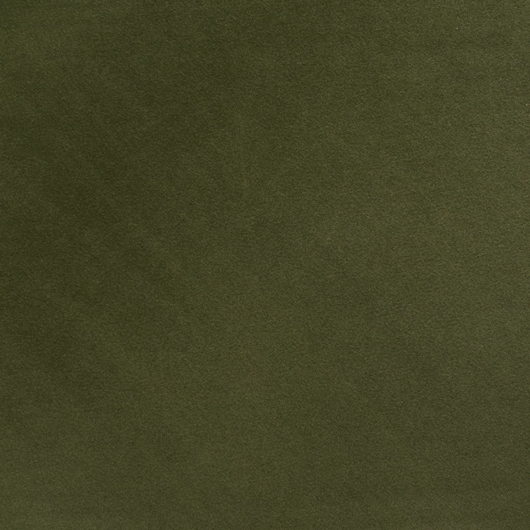 Forest Green Velvet and Black Metal Counter Stool