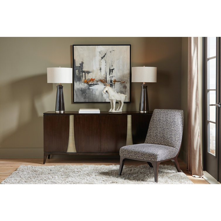 Bella Donna Brown Cherry Veneer Entertainment Credenza