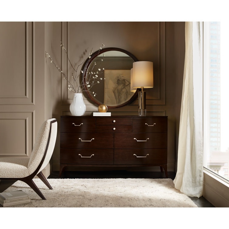 Bella Donna Brown Double Dresser with Soft Close Drawers