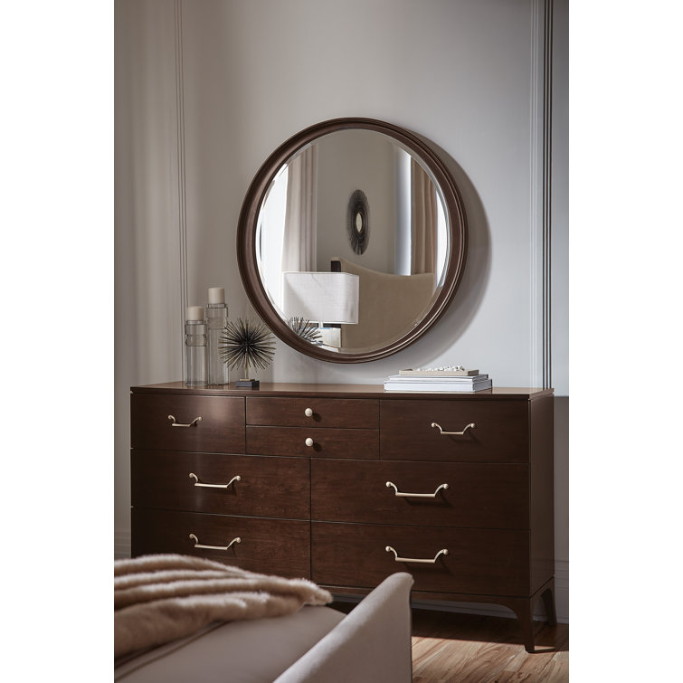 Bella Donna Brown Double Dresser with Soft Close Drawers