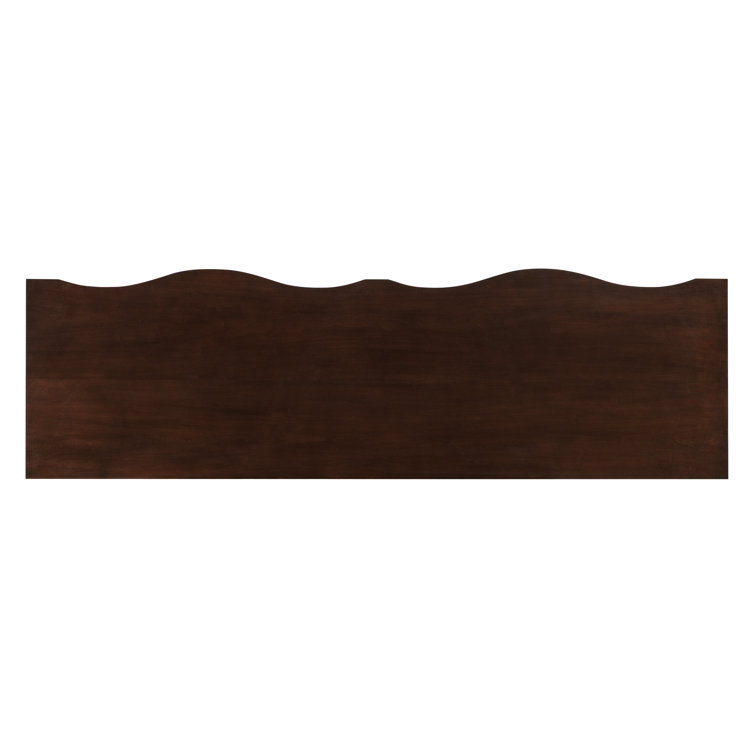 Bella Donna Dark Wood Double Dresser with Soft Close Drawers