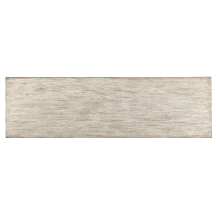 Pikaso Blue and White Oak Veneer Credenza