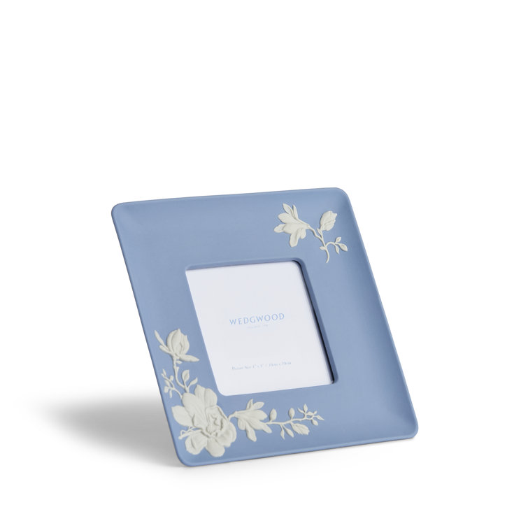 Blue and White Porcelain Magnolia Blossom Picture Frame