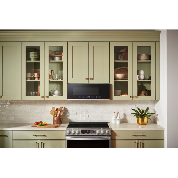 Stainless Steel Smart Over-the-Range Microwave with Sensor Cook