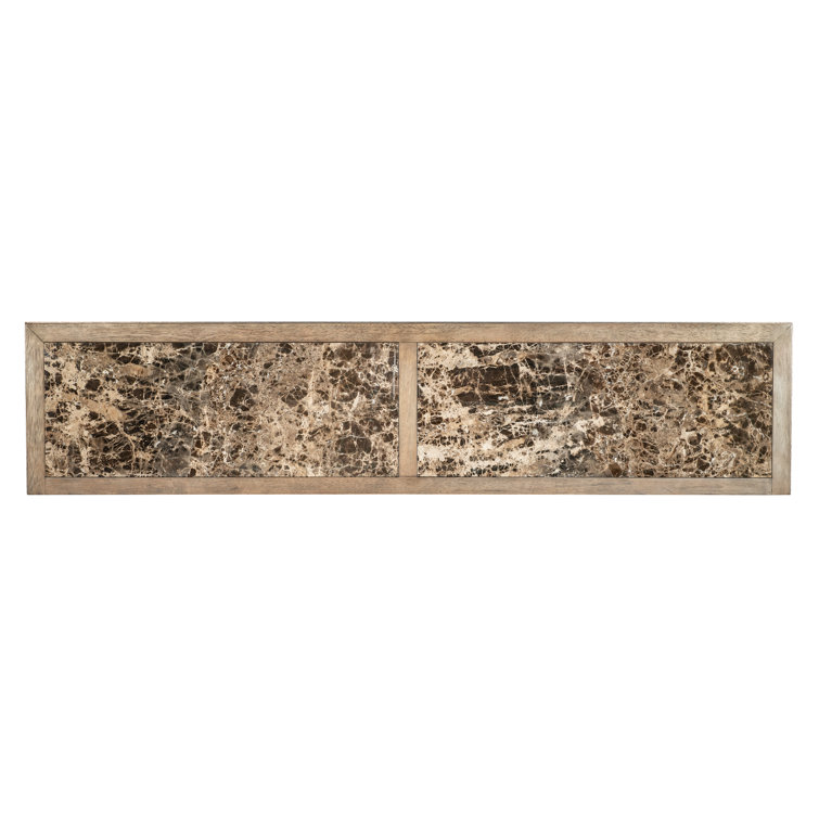 Brown Transitional Wood 84" Credenza