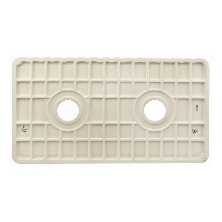 Premium White Fireclay Double Bowl Farmhouse Kitchen Sink