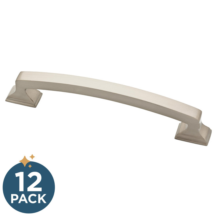 Brushed Nickel 5'' Bar Pull Set with Mounting Hardware