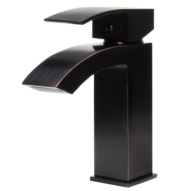 Oil Rubbed Bronze Single Handle Bathroom Faucet