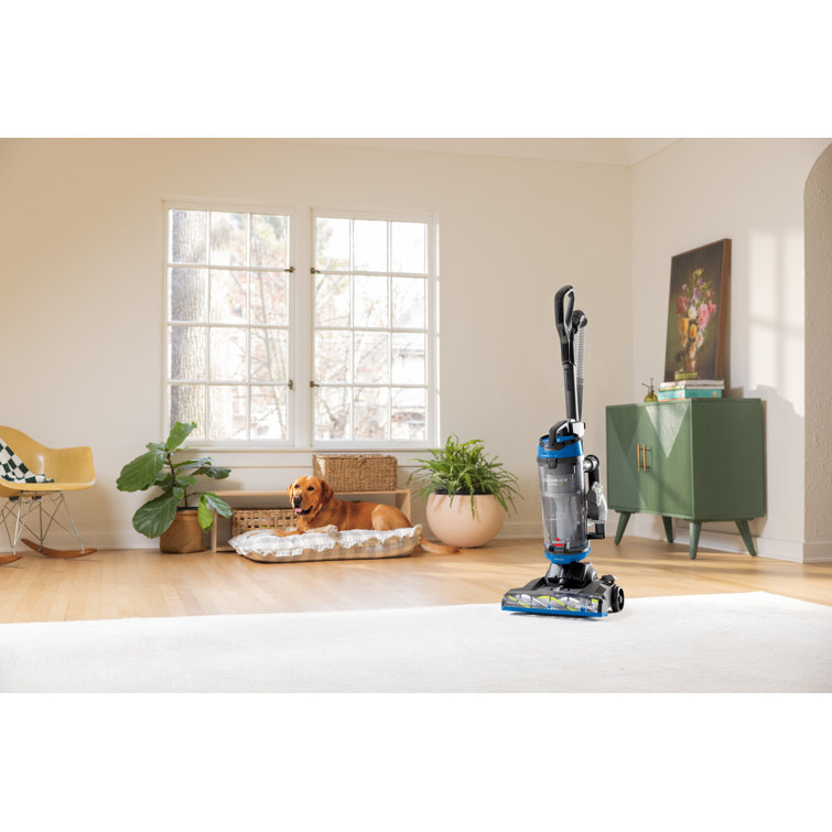 Black and Blue Bagless Upright Vacuum for Pet Hair