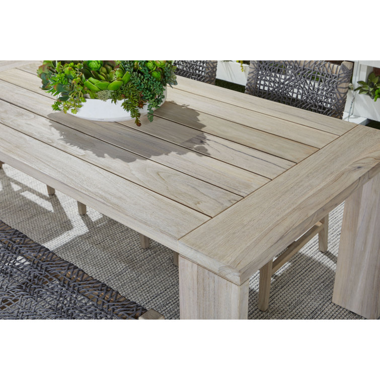 Costa Gray Teak Outdoor Dining Chairs with Cushions, Set of 2
