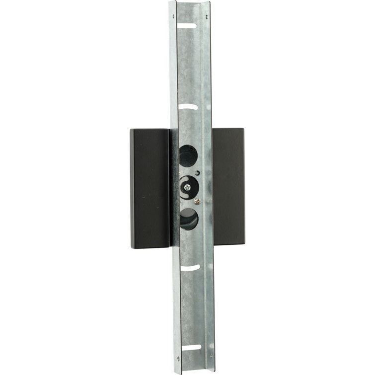 24" Matte Black LED Contemporary Outdoor Wall Light