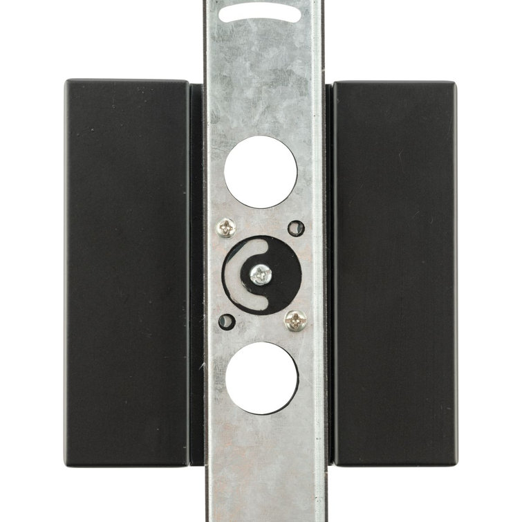 24" Matte Black LED Contemporary Outdoor Wall Light