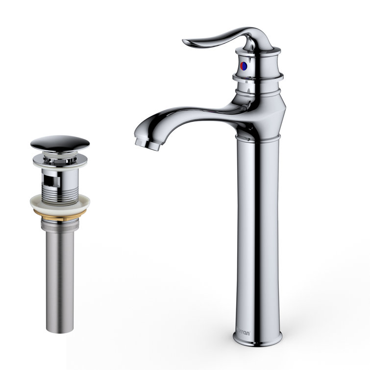 Dartford Chrome Single Handle Vessel Bathroom Faucet