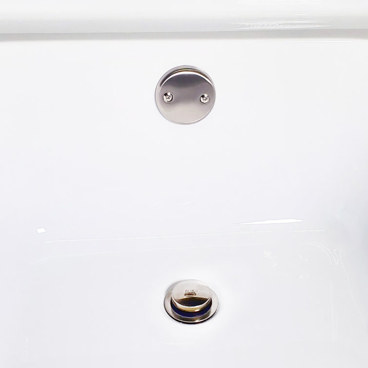 Matte Black Zinc and Brass Deck Mount Tub Spout