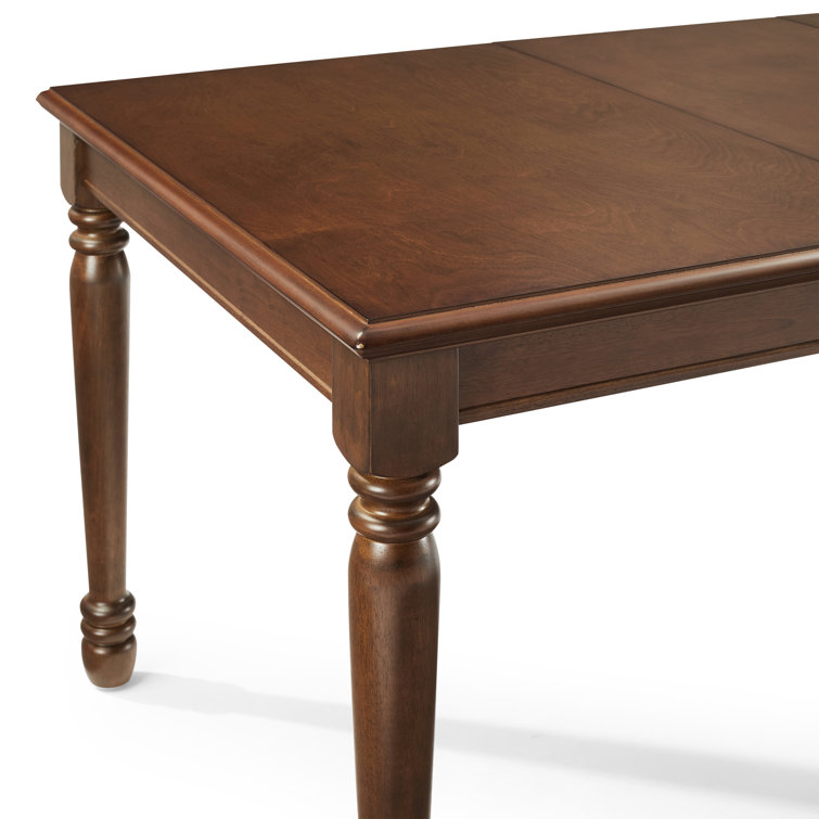 Shelby 7-Piece Distressed Teal and Cherry Dining Table Set