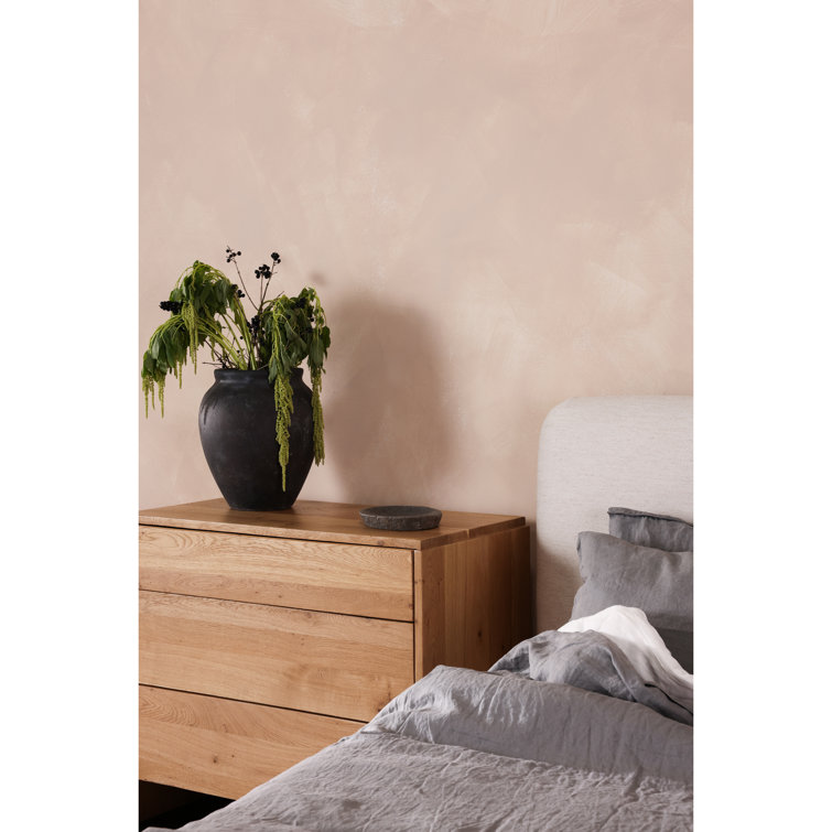 Calypso Natural Oak 3-Drawer Solid Wood Dresser