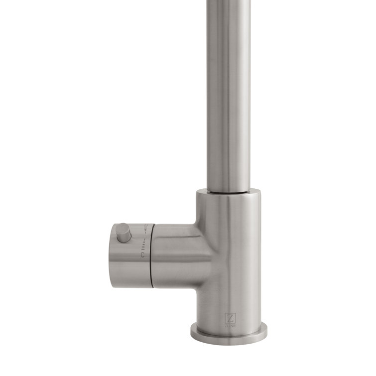Brushed Nickel Touchless Kitchen Faucet with Pull-out Spray
