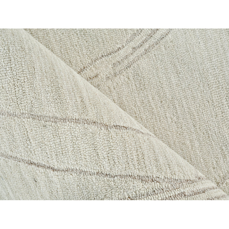 Handmade Red Wool Tufted Rectangular Area Rug 12' x 15'