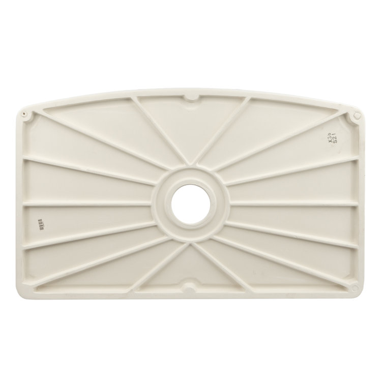 Premium White Fireclay Curved Apron Front Single Bowl Kitchen Sink