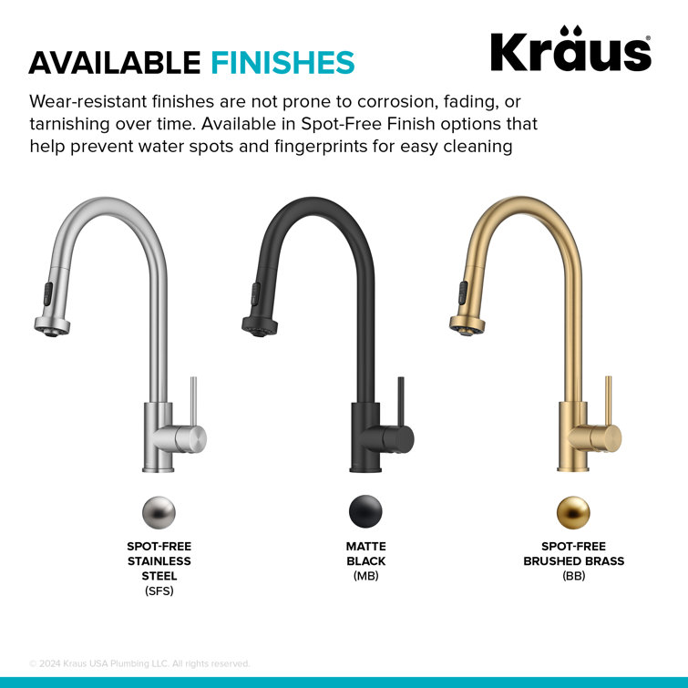 Matte Black Touchless Kitchen Faucet with Pull-out Spray