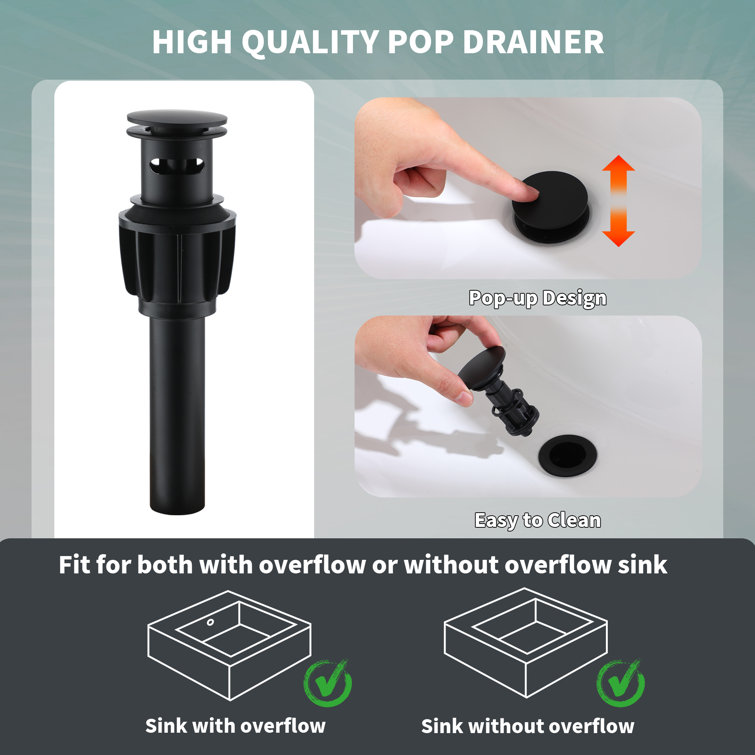Matte Black Stainless Steel Touchless Bathroom Sink Faucet