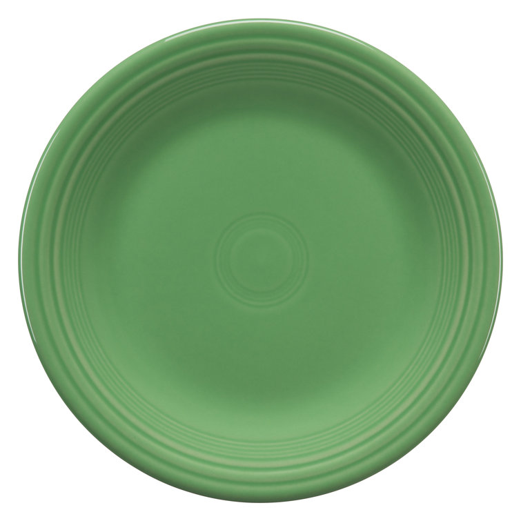 Meadow Green Ceramic 10.5-Inch Dinner Plate