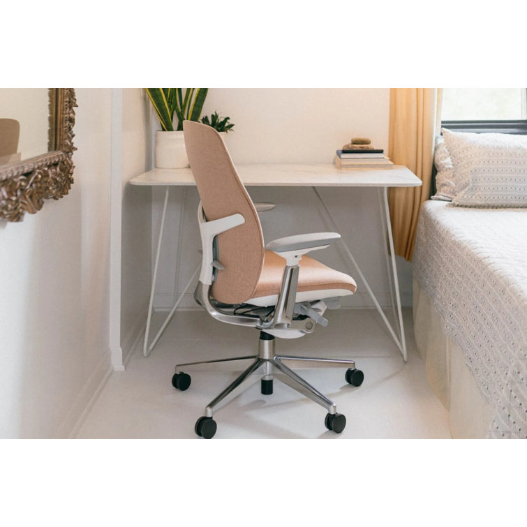 Calcutta Marble and Charcoal Wire Frame Desk