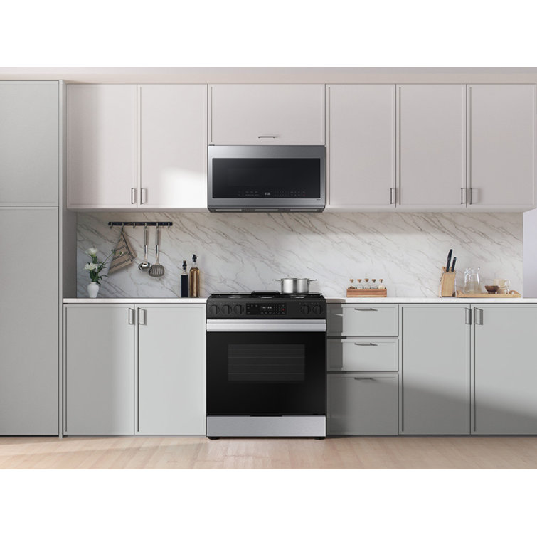 Samsung 6.0 cu. ft. Stainless Steel Smart Slide-In Gas Range