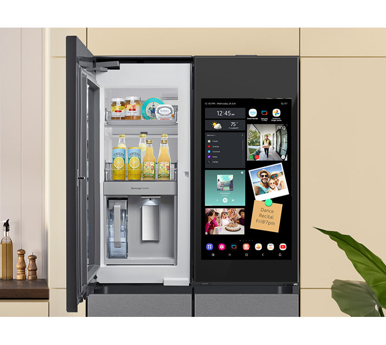 Stainless Steel 23 cu. ft. Smart French Door Refrigerator with Ice Maker