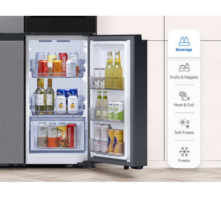 Stainless Steel 23 cu. ft. Smart French Door Refrigerator with Ice Maker