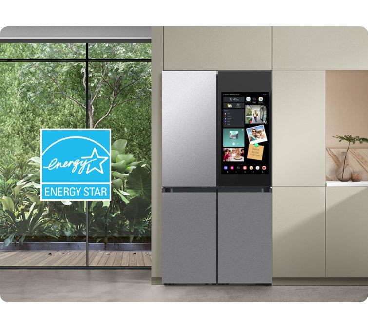 Stainless Steel 23 cu. ft. Smart French Door Refrigerator with Ice Maker