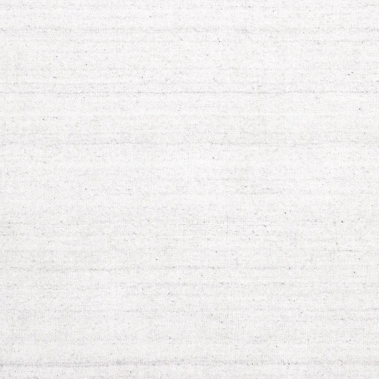 Ashton Hand-Loomed Ivory Wool and Viscose 8' x 10' Area Rug