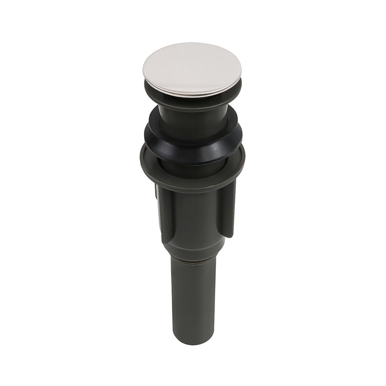 Chrome ABS Bathroom Sink Pop-Up Drain Assembly