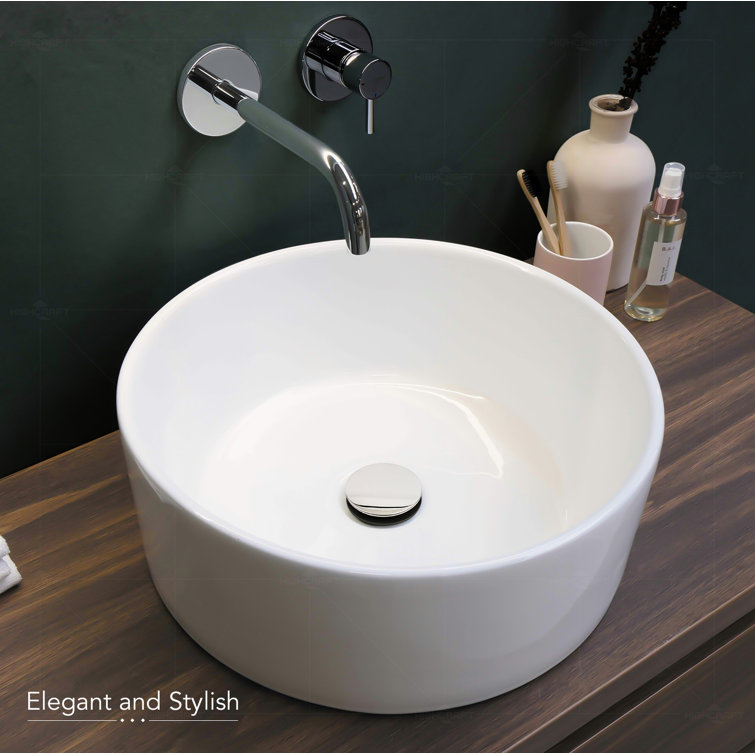 Chrome ABS Bathroom Sink Pop-Up Drain Assembly
