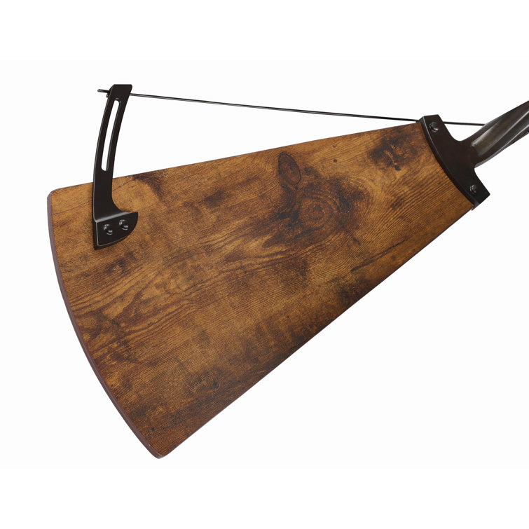 Rustic 60'' Walnut Windmill Ceiling Fan with Remote