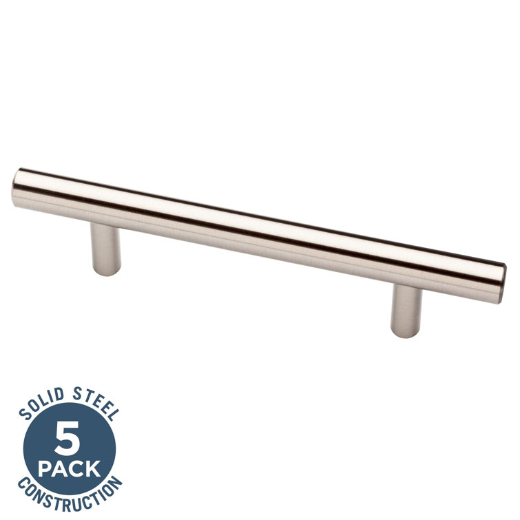 7.4-Inch Brushed Stainless Steel Bar Handle Pull