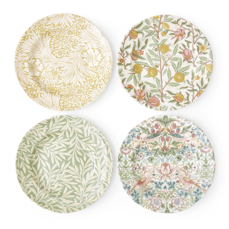 Morris & Co Heritage Porcelain 12-Piece Dinner Set