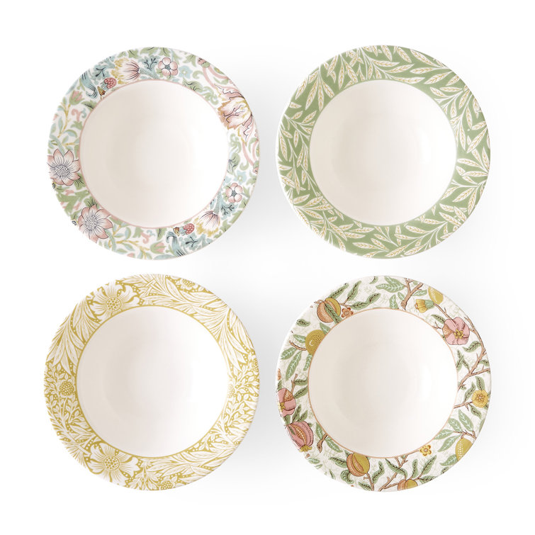 Morris & Co Heritage Porcelain 12-Piece Dinner Set
