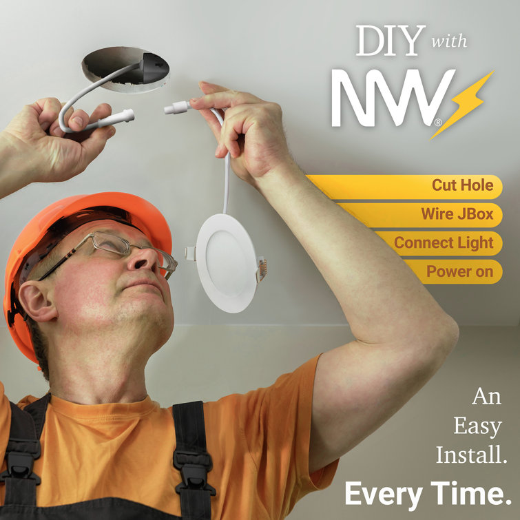 3-Inch Fire Rated Dimmable LED Recessed Light Pack