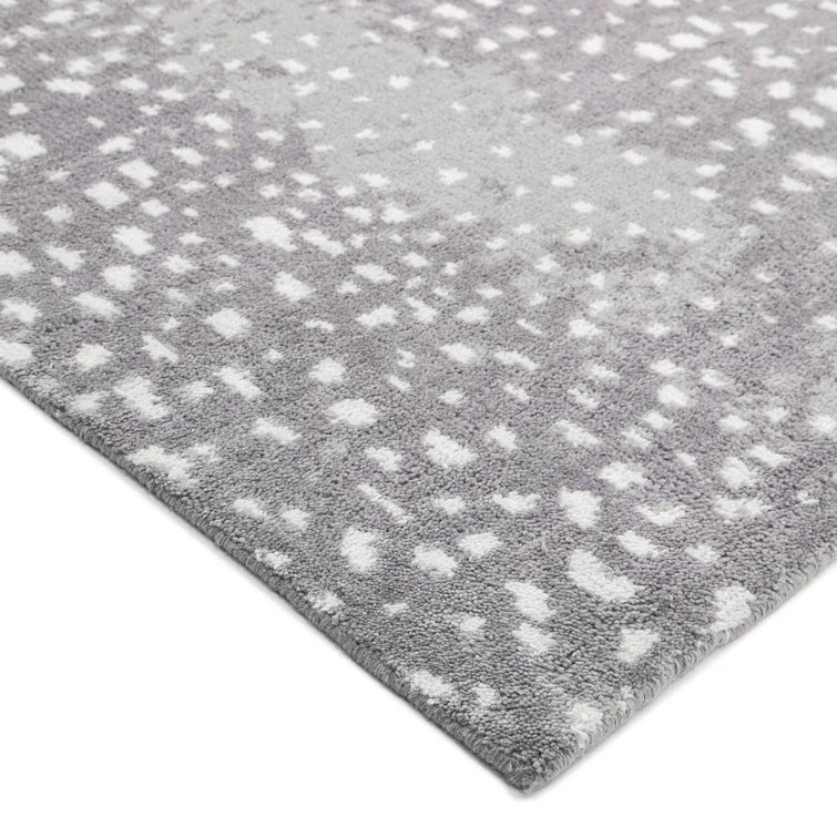 Louis Gray Hand-Knotted Wool 9' x 12' Area Rug