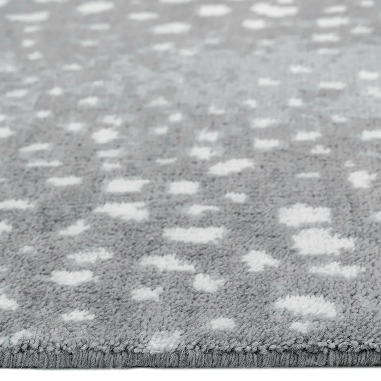 Louis Gray Hand-Knotted Wool 9' x 12' Area Rug