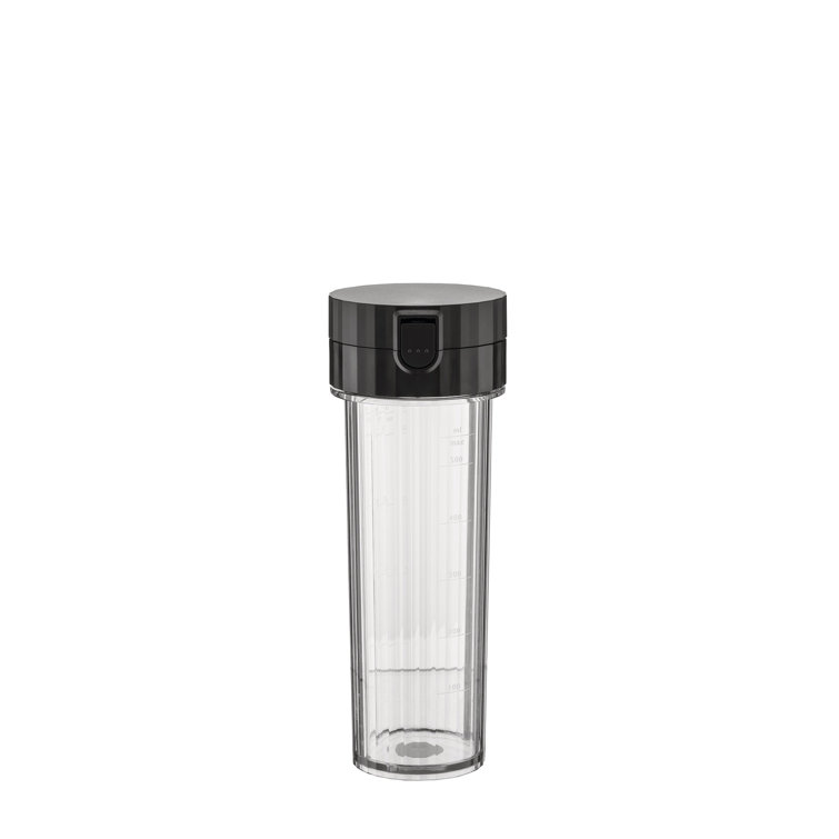 Black 20-oz Personal Countertop Blender with Lid