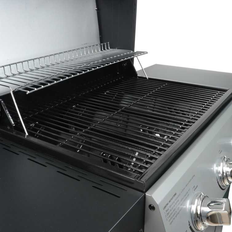 Grill Boss 3-Burner Black Stainless Steel Propane Gas Grill
